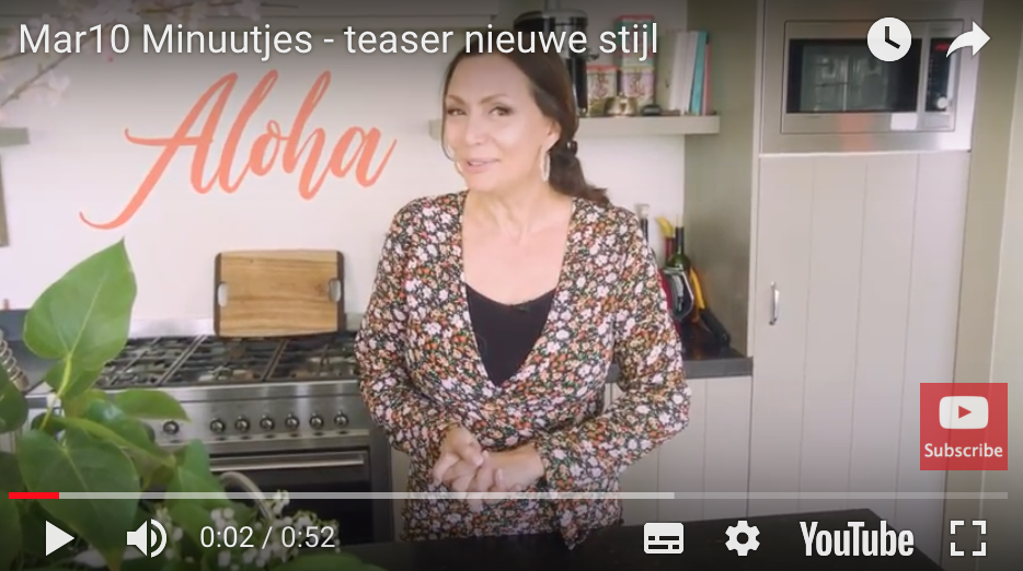 Mar10 minuutjes in een nieuw 'Forever young'- jasje