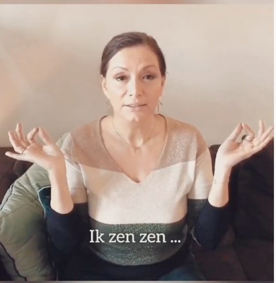 Weg stress in een paar minuten oefening