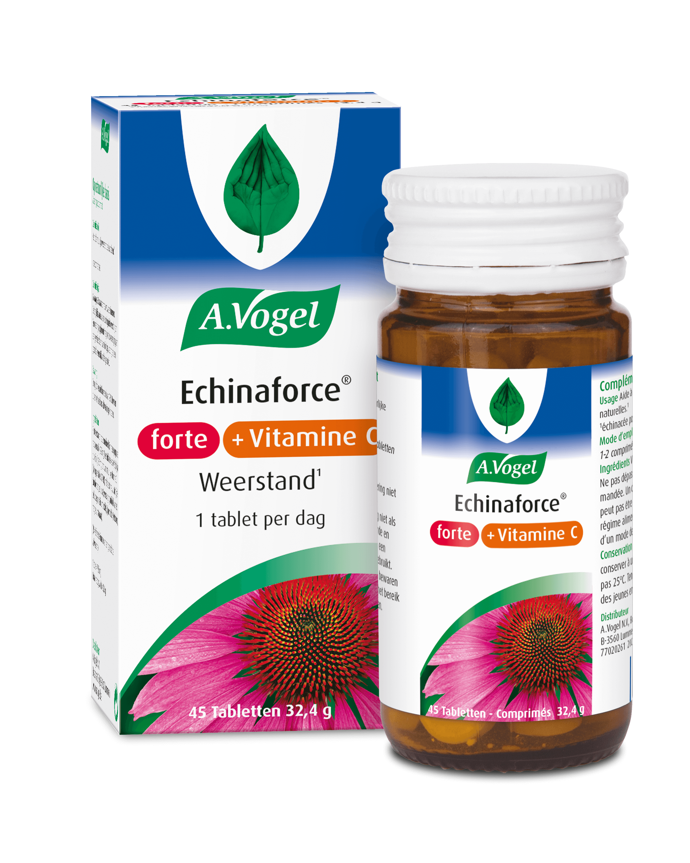 Echinaforce forte + Vitamine C van A.Vogel BETSEL MET KORTINGSCODE MAR10