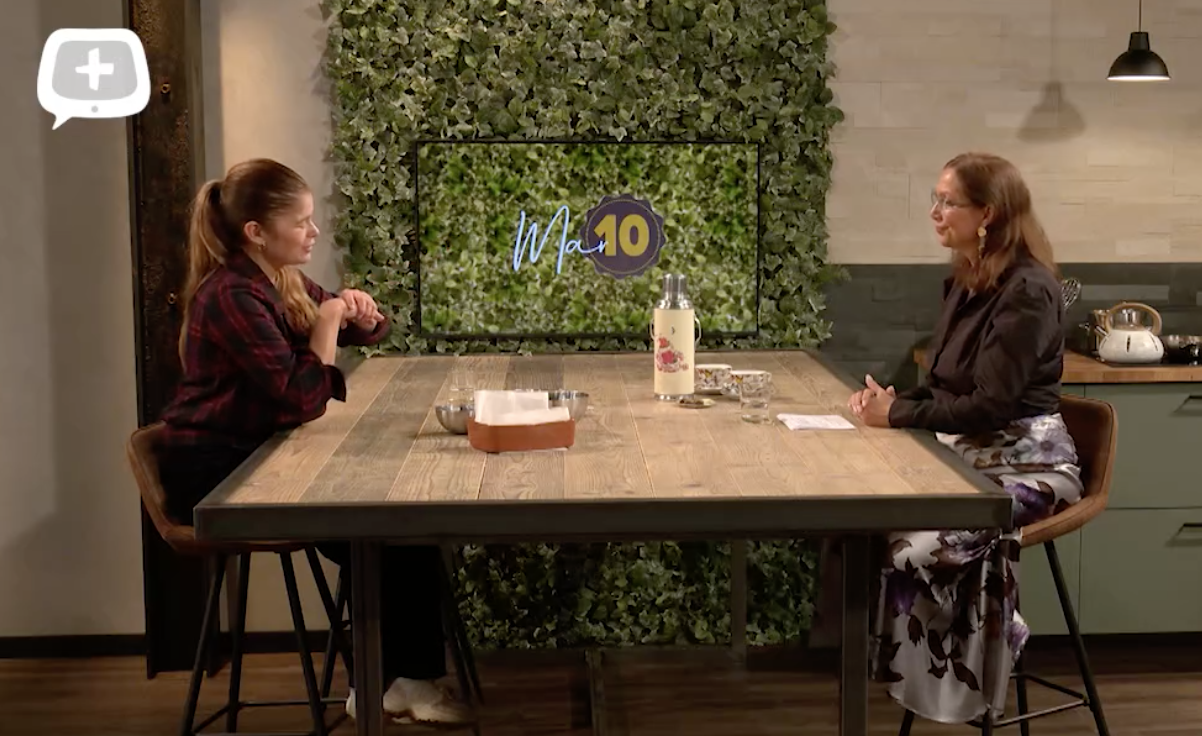 Mar10's Podcast in de studio  Afl. 2 bij Tv Plus: Gezonde zoetigheid met Viviane van Dijck
